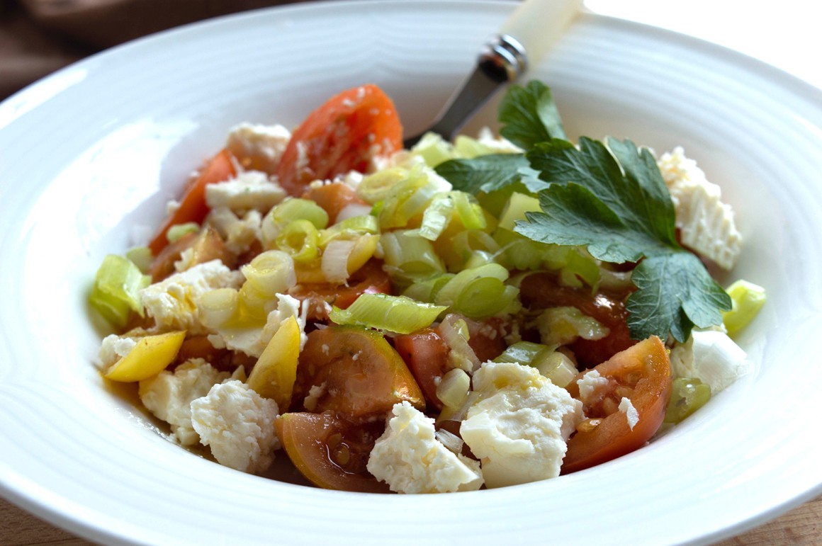Tomatensalat mit Feta