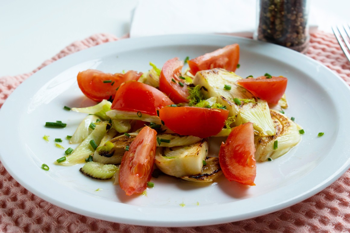 Tomaten-Fenchel-Salat - Rezept