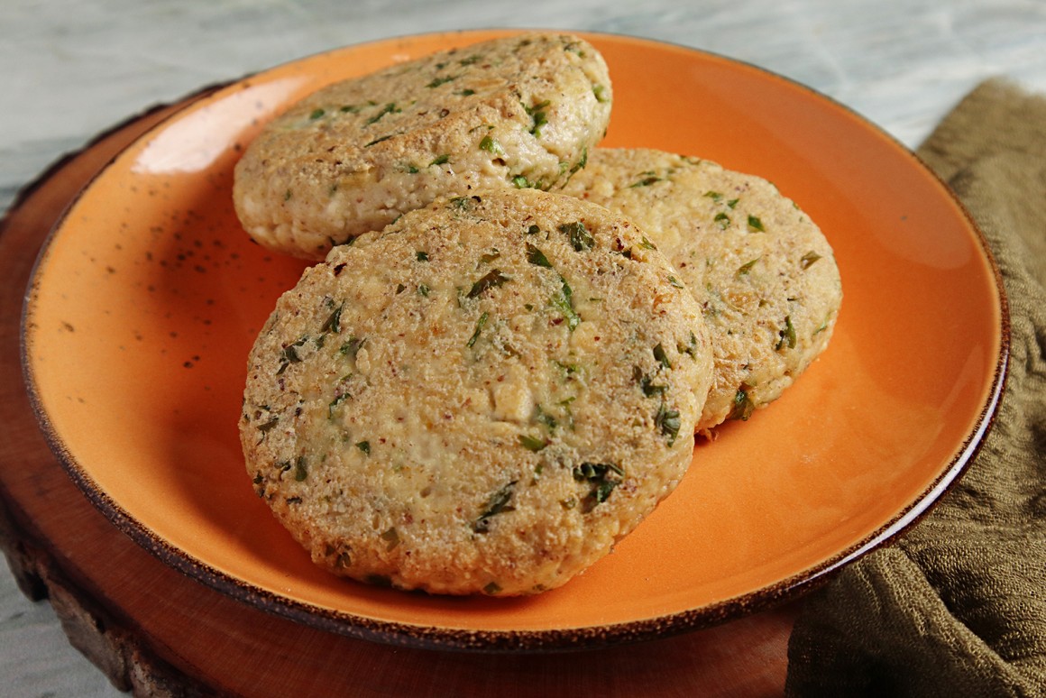 Tofu-Kichererbsen-Patty