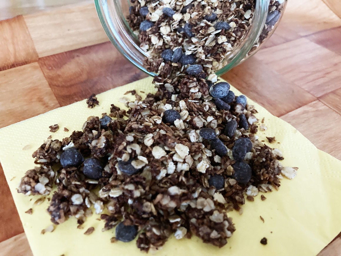 Granola mit Kokos