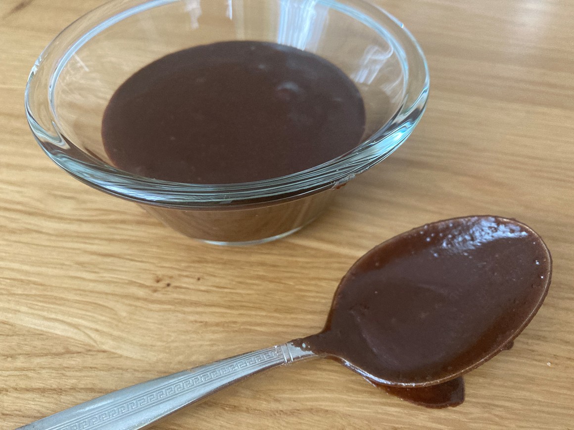 Puderzuckerglasur mit Kakao