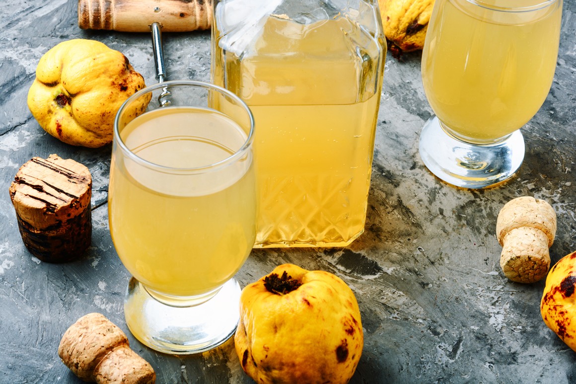 Quitten-Apfel-Likör