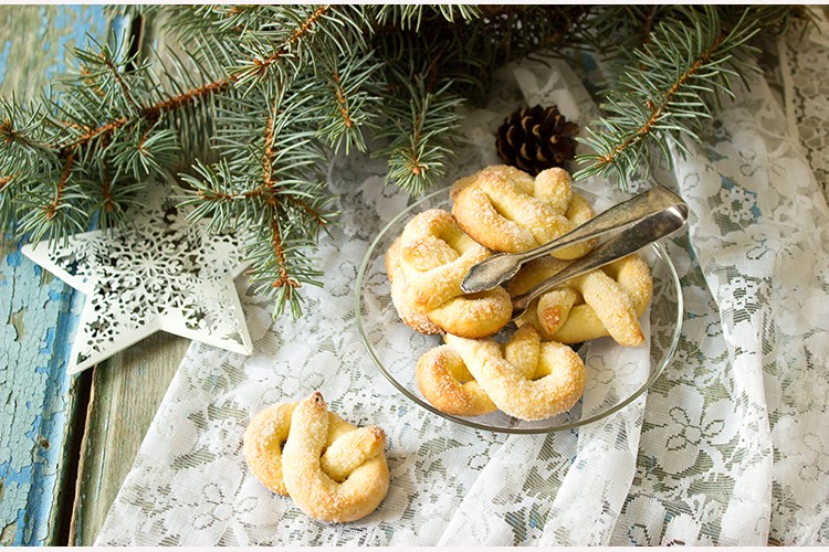Weihnachtsbrezen