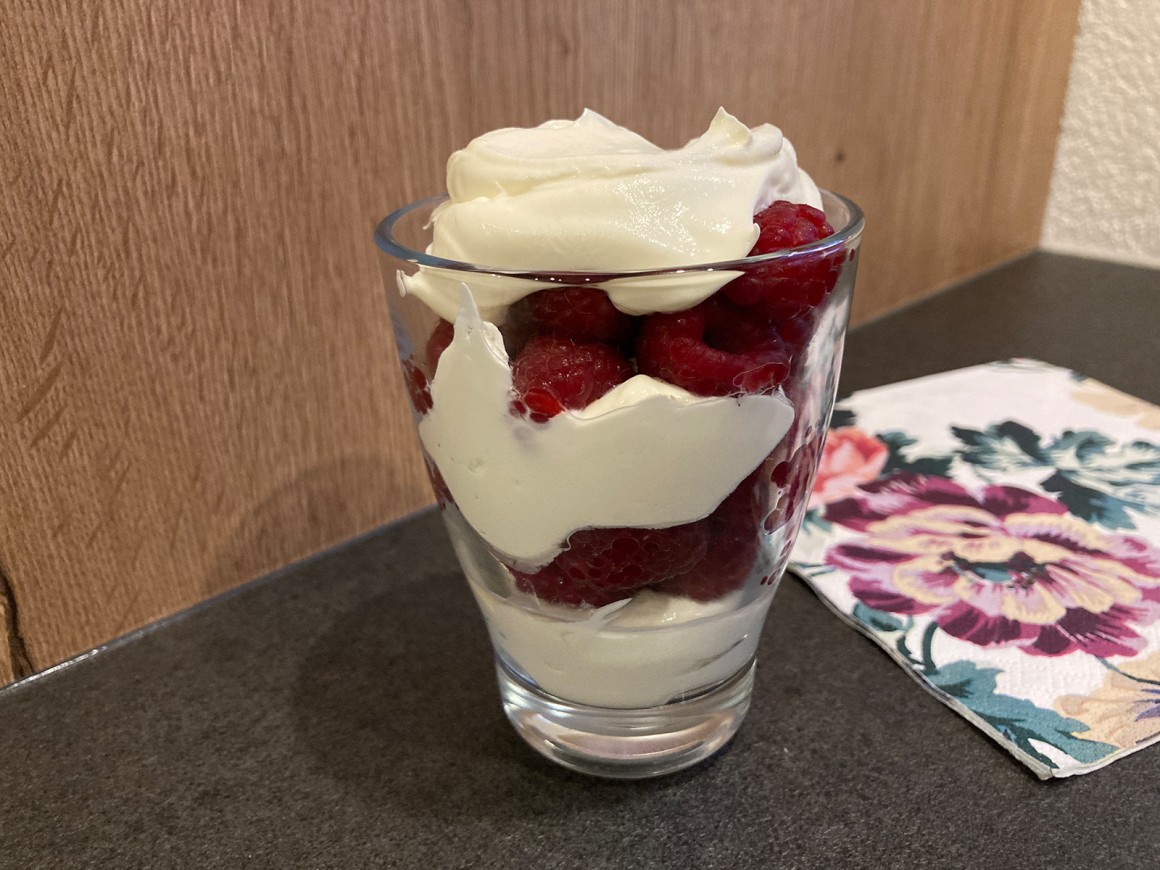 Himbeerquark - Rezept