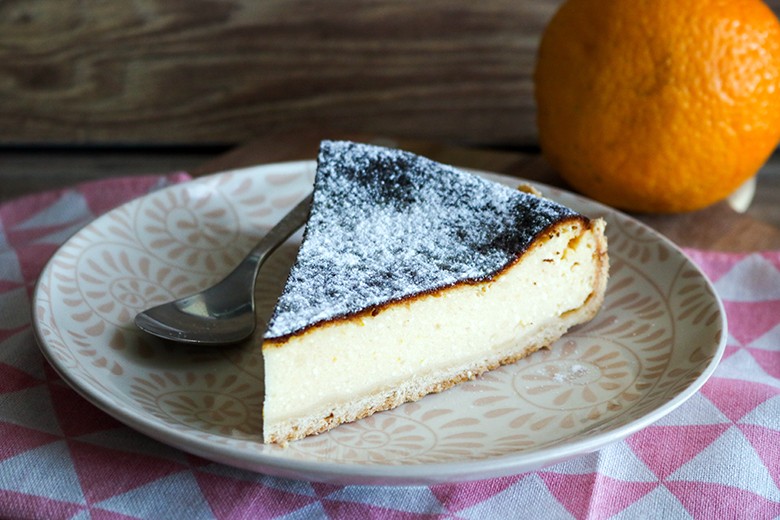 Orangen-Käsekuchen