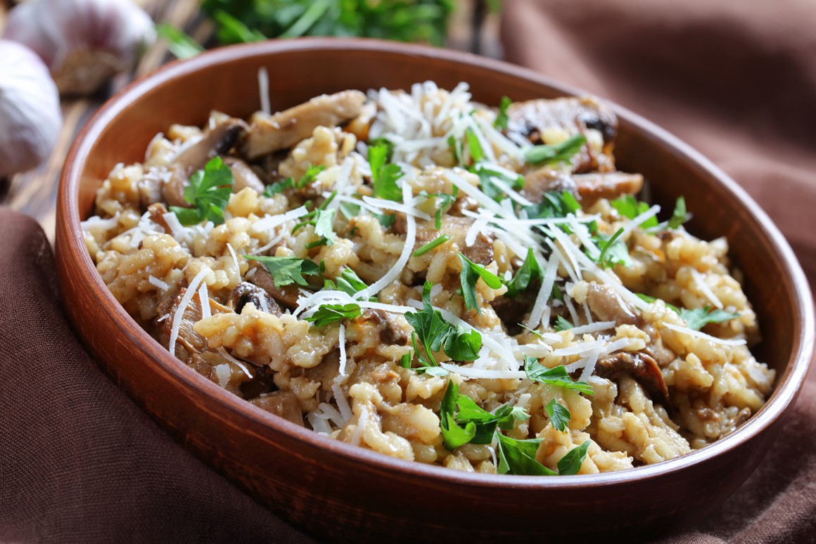 Champignon-Risotto