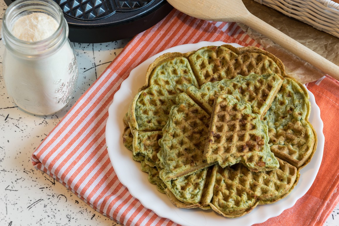 Pikante Kräuter-Waffeln - Rezept