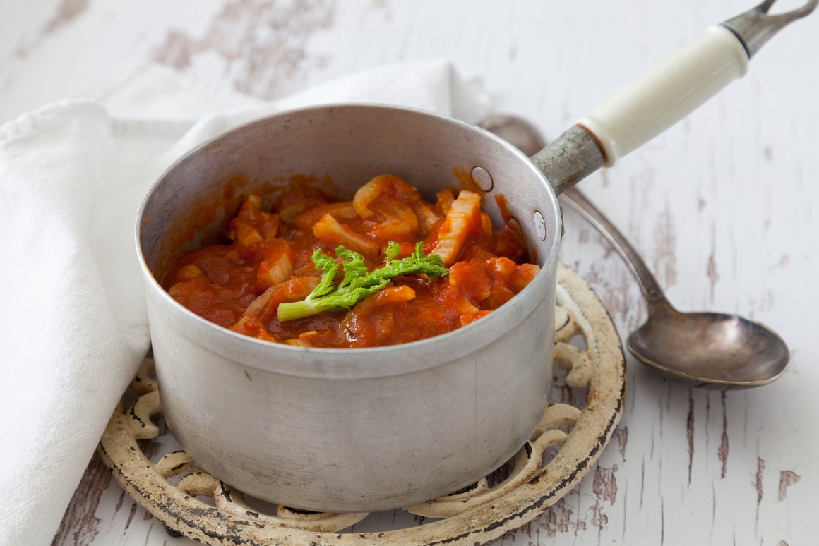 Tomatensauce mit Fenchel - Rezept