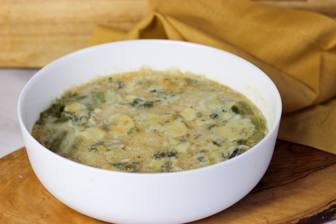Bohnengratin