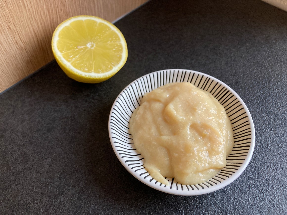 Sellerie-Lachs-Brei