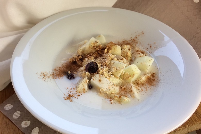 Bratapfel-Müsli