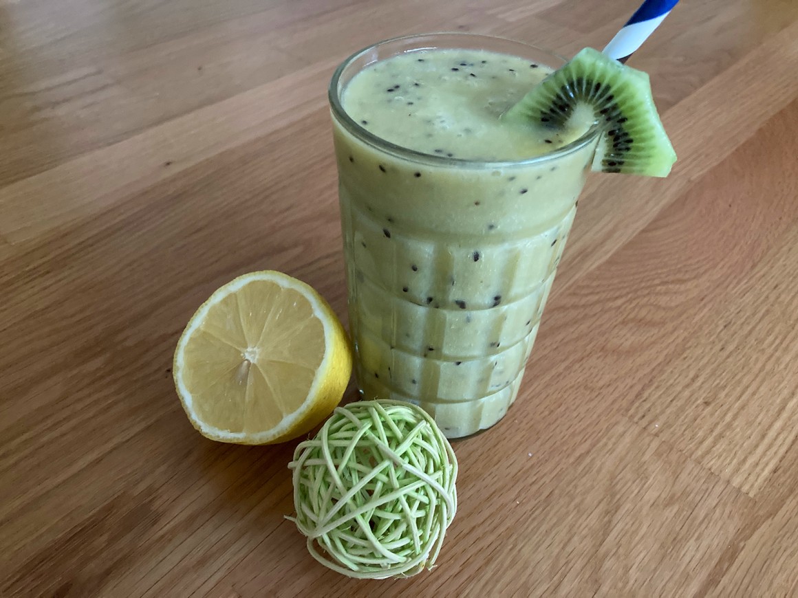 Kiwi-Vanille-Drink