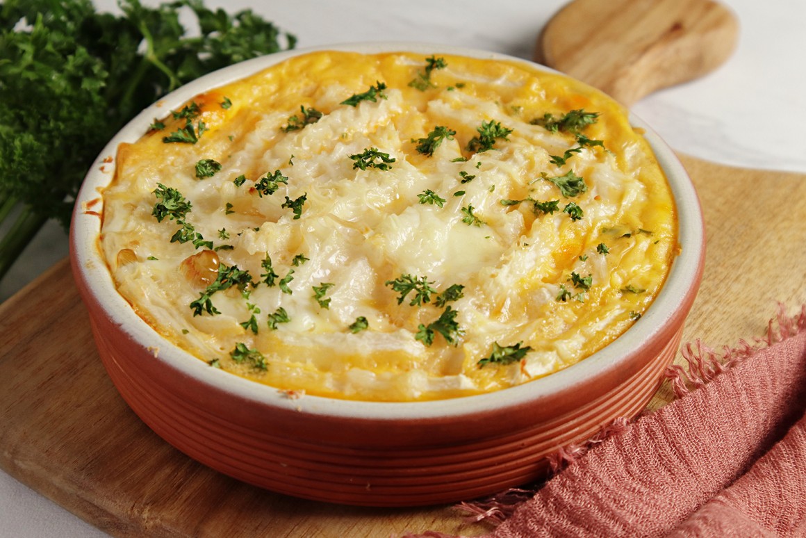 Kohlrabi mit Käse