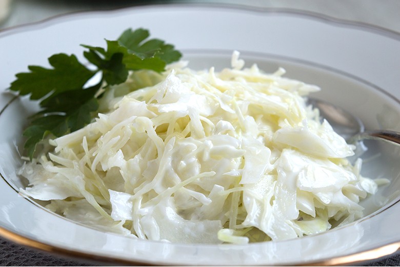 Weißkohlsalat