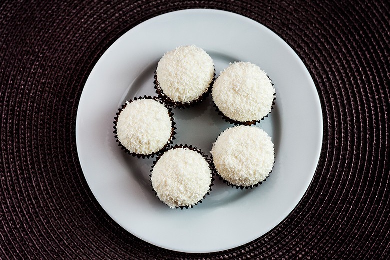 Schneeflocken-Cupcakes