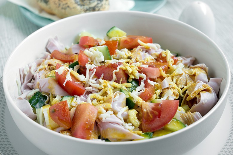Würziger Käsesalat