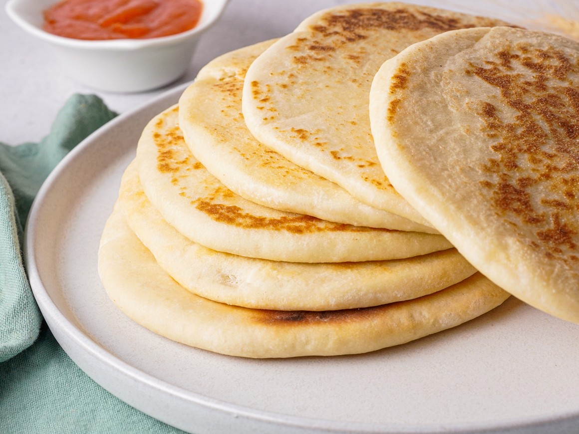 Naan Brot aus Indien