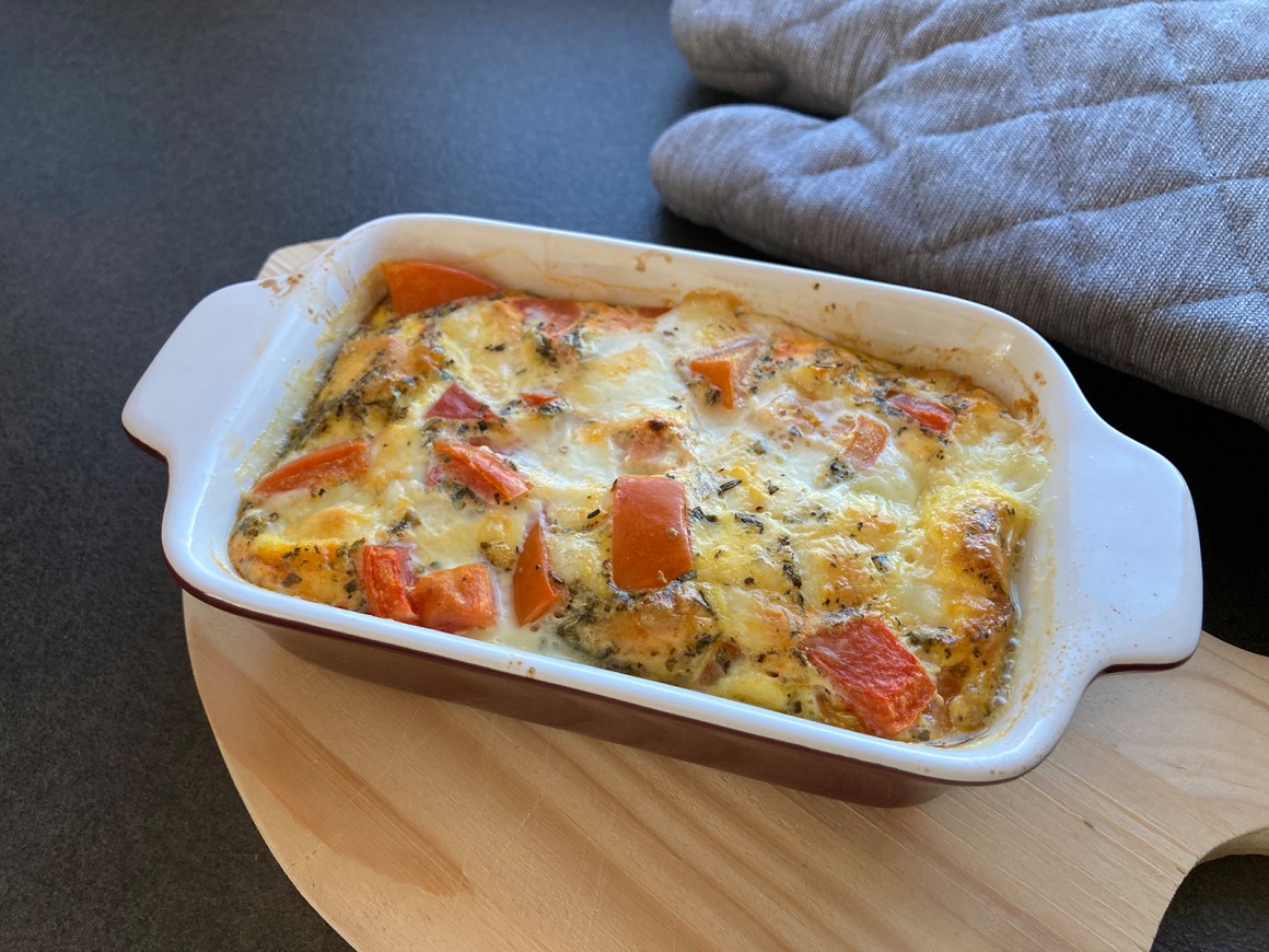 Tomaten-Mozzarella-Auflauf - Rezept