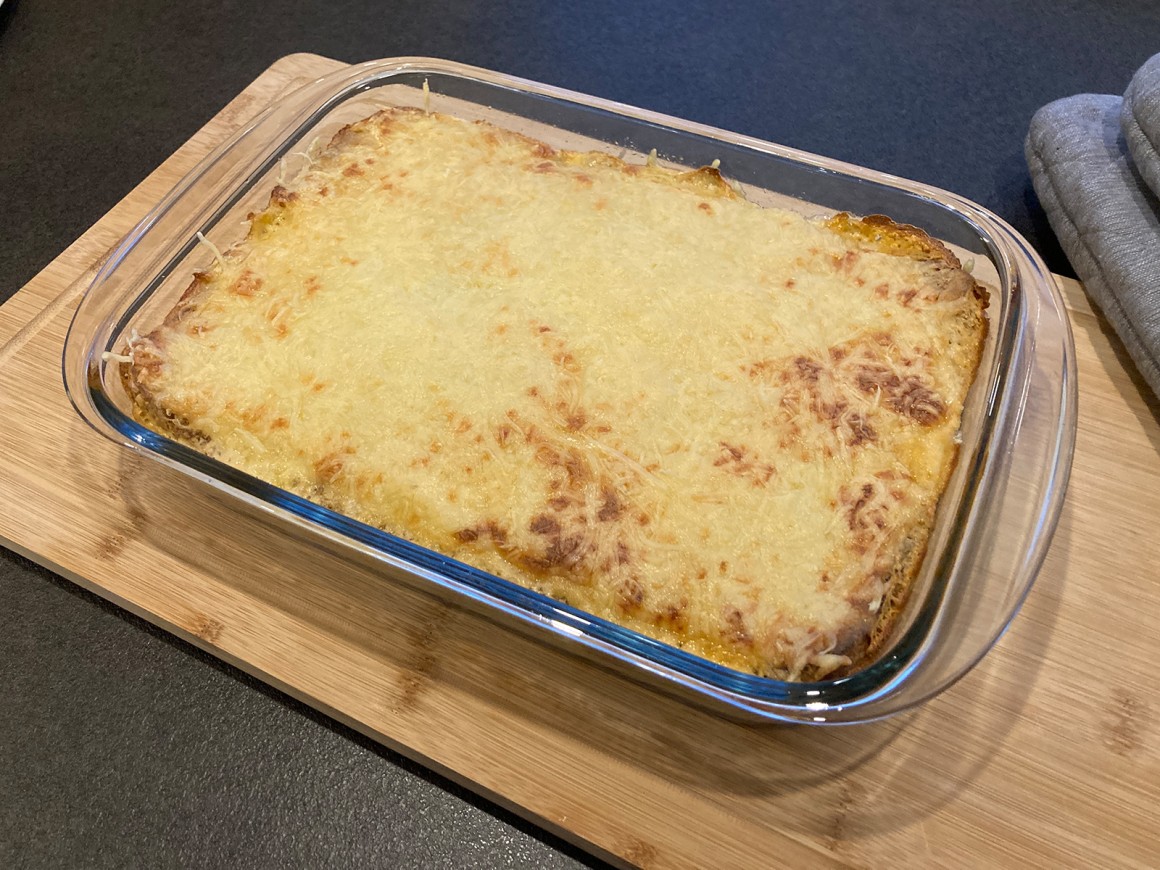 Toastbrot-Lasagne