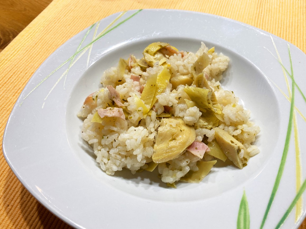 Risotto mit Artischocken