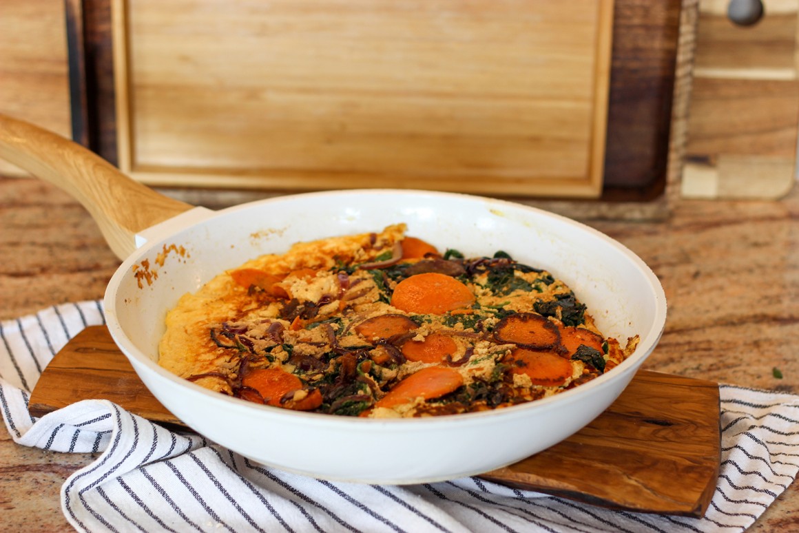 Süßkartoffel-Frittata - Rezept