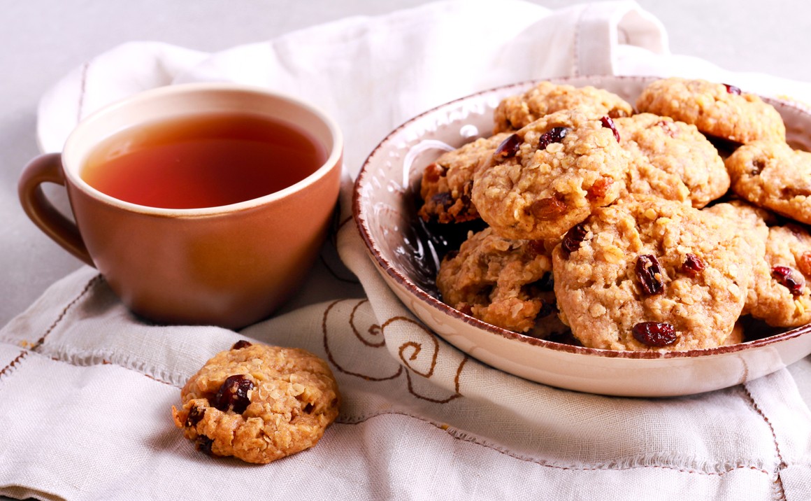 Haferflockenkekse mit Cranberry - Rezept