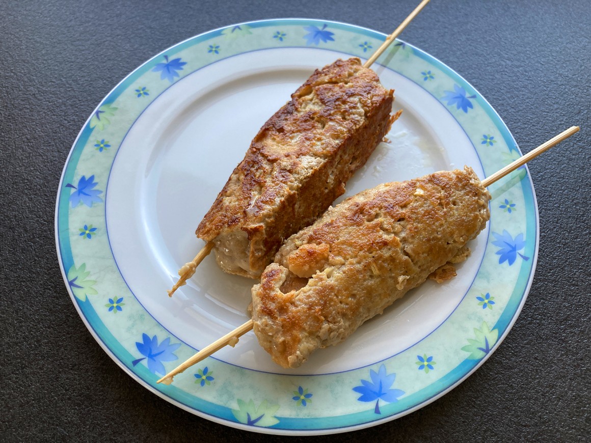 Curry-Hackspieße