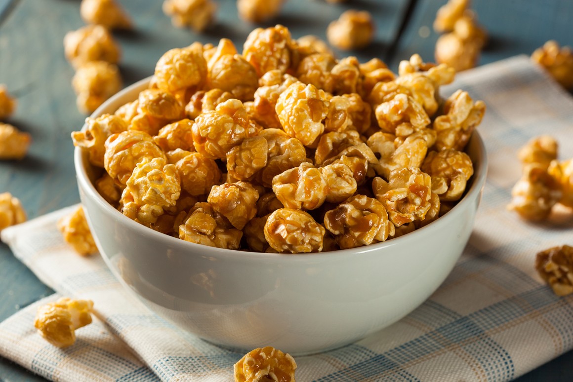 Karamell-Popcorn