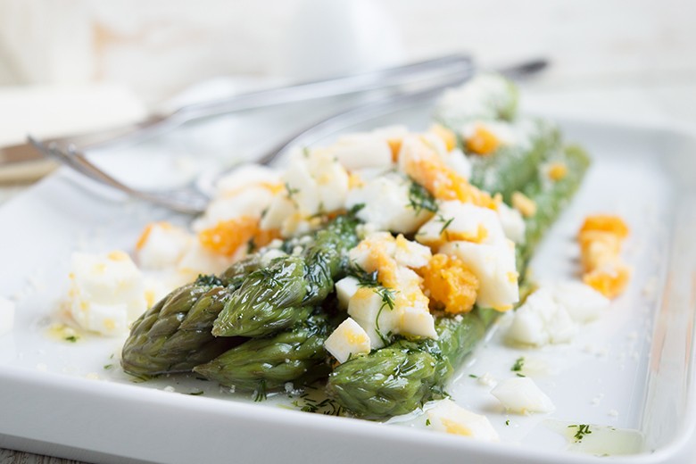 Grüner Spargel-Salat