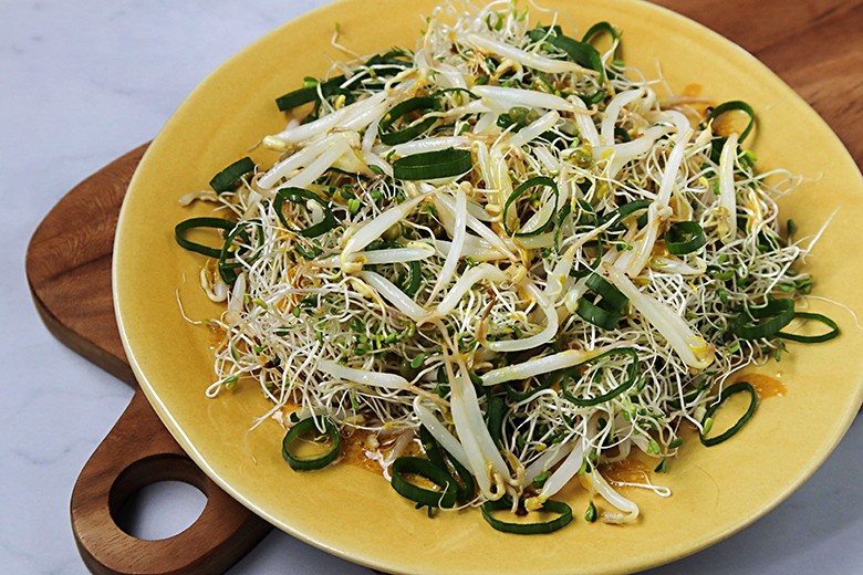 Sojasprossensalat