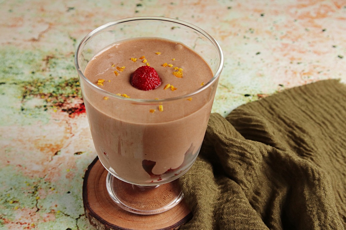 Himbeer-Schoko-Mousse