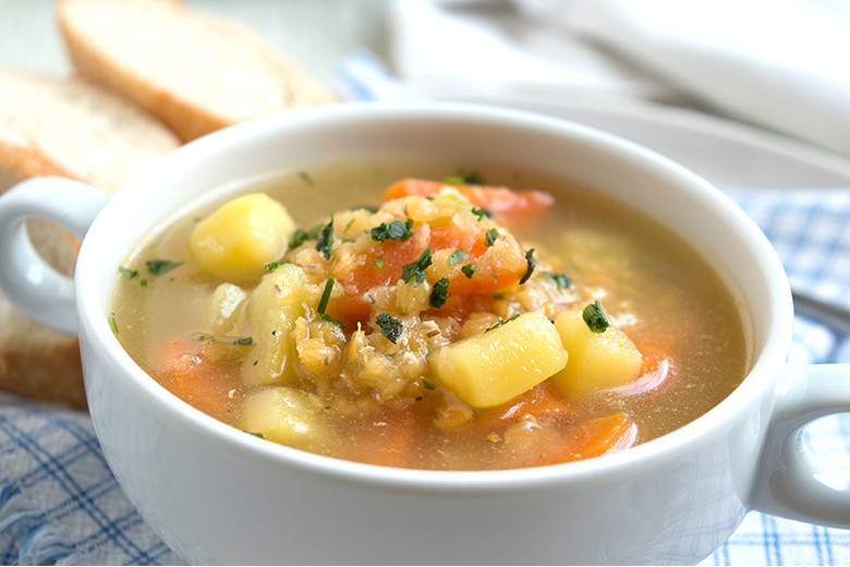 Rote Linsensuppe