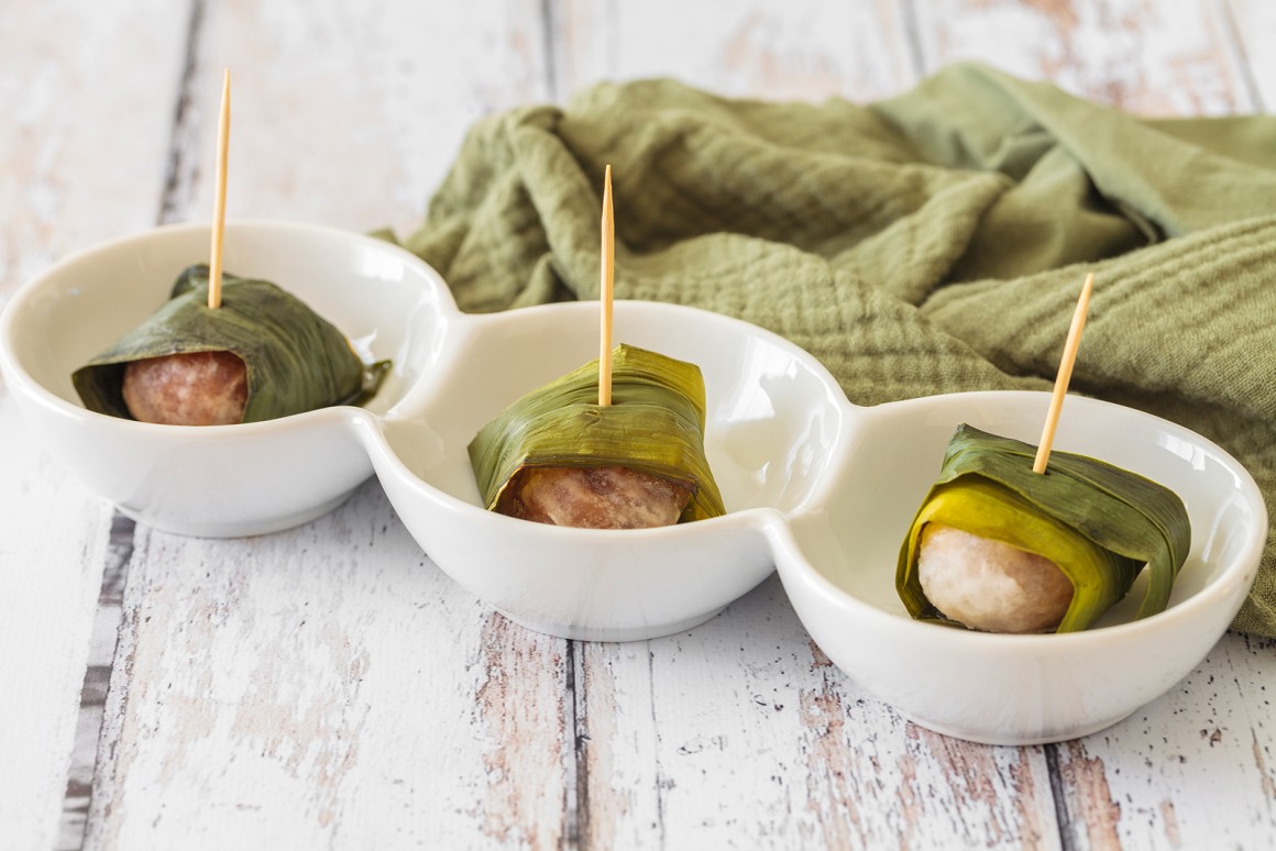 Maroni im Lauchmantel - Rezept