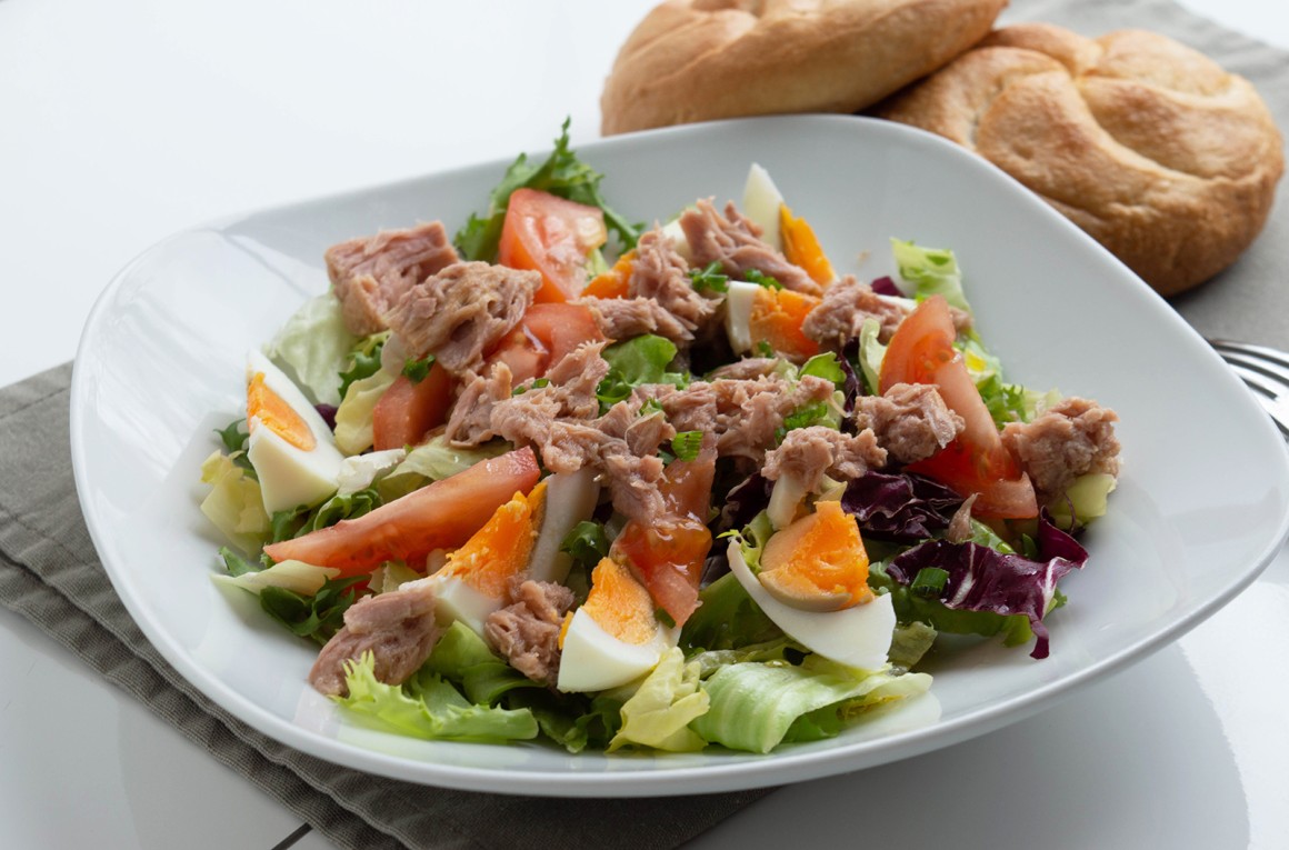 Thunfischsalat mit Ei