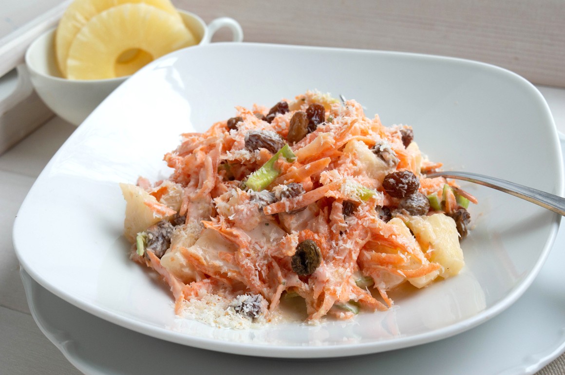 Möhren-Kokos-Salat