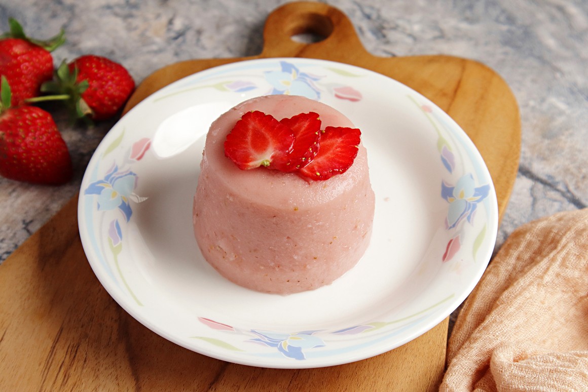 Erdbeer Panna Cotta