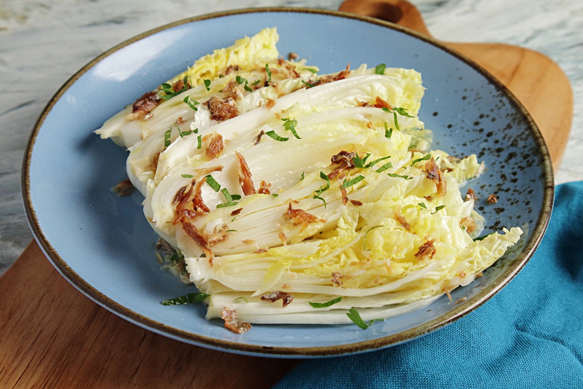 Chicorée mit Sardellen - Rezept