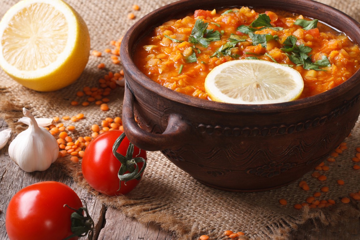 Mercimek Corbasi ohne Pürieren