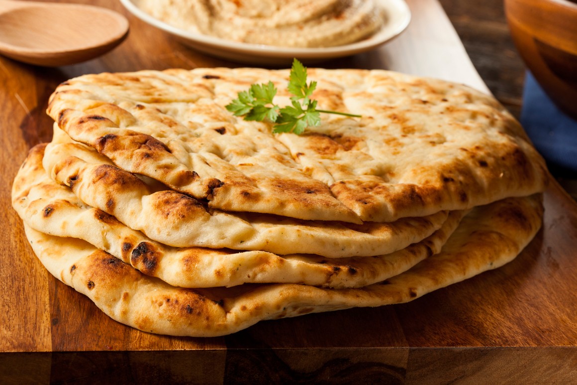 Einfaches Pfannenbrot mit Backpulver