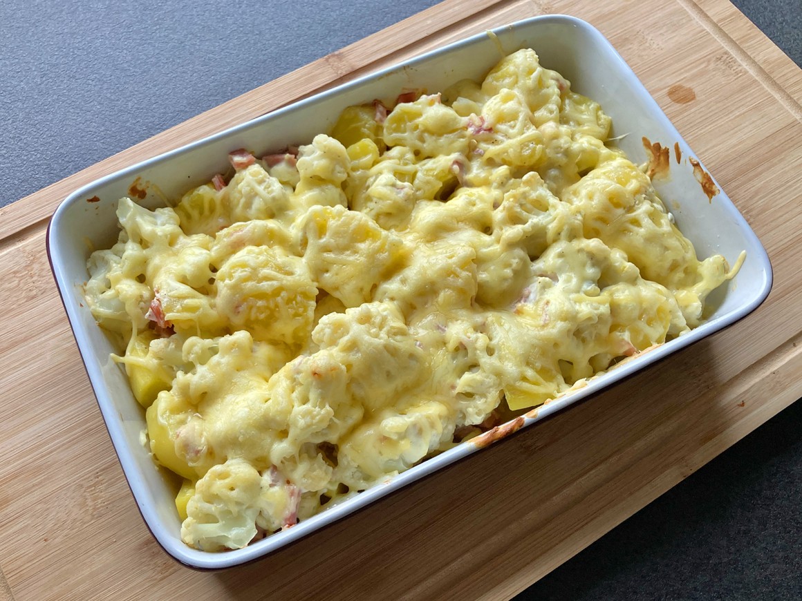 Kartoffel-Blumenkohl-Gratin - Rezept