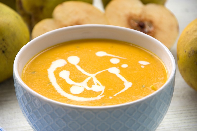 Quittensuppe mit Möhren