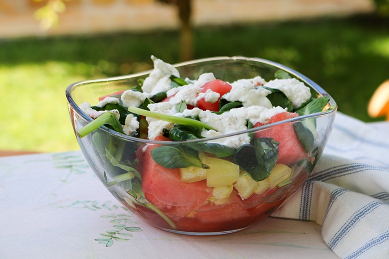 Wassermelonen-Salat