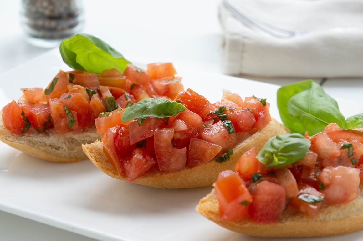 Original italienische Bruschetta - Rezept