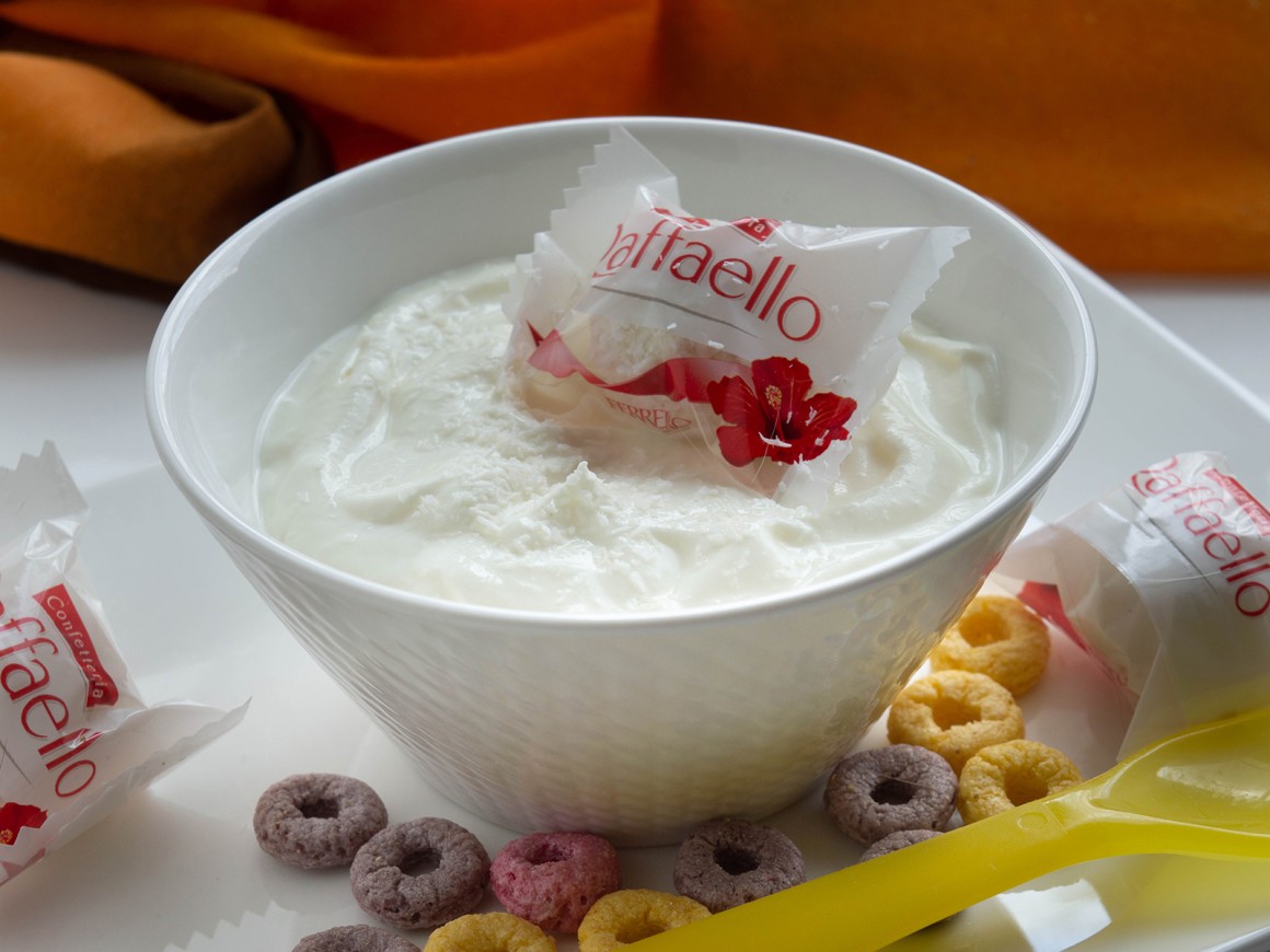 Raffaello® Creme mit Ananas