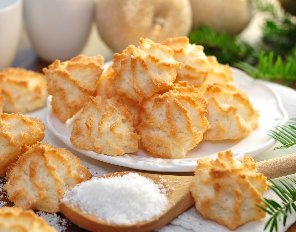 Glutenfreie Kokosmakronen