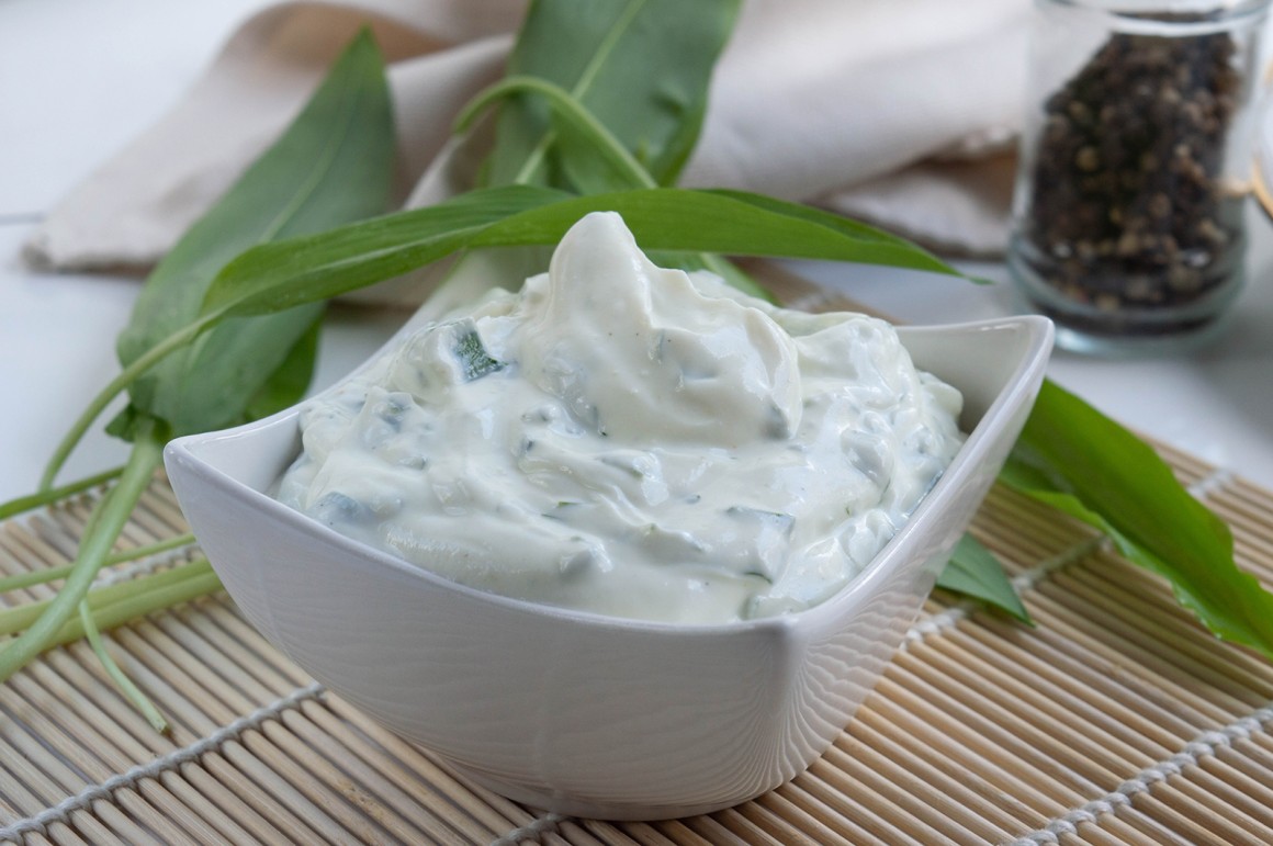 Bärlauch-Frischkäse-Dip - Rezept