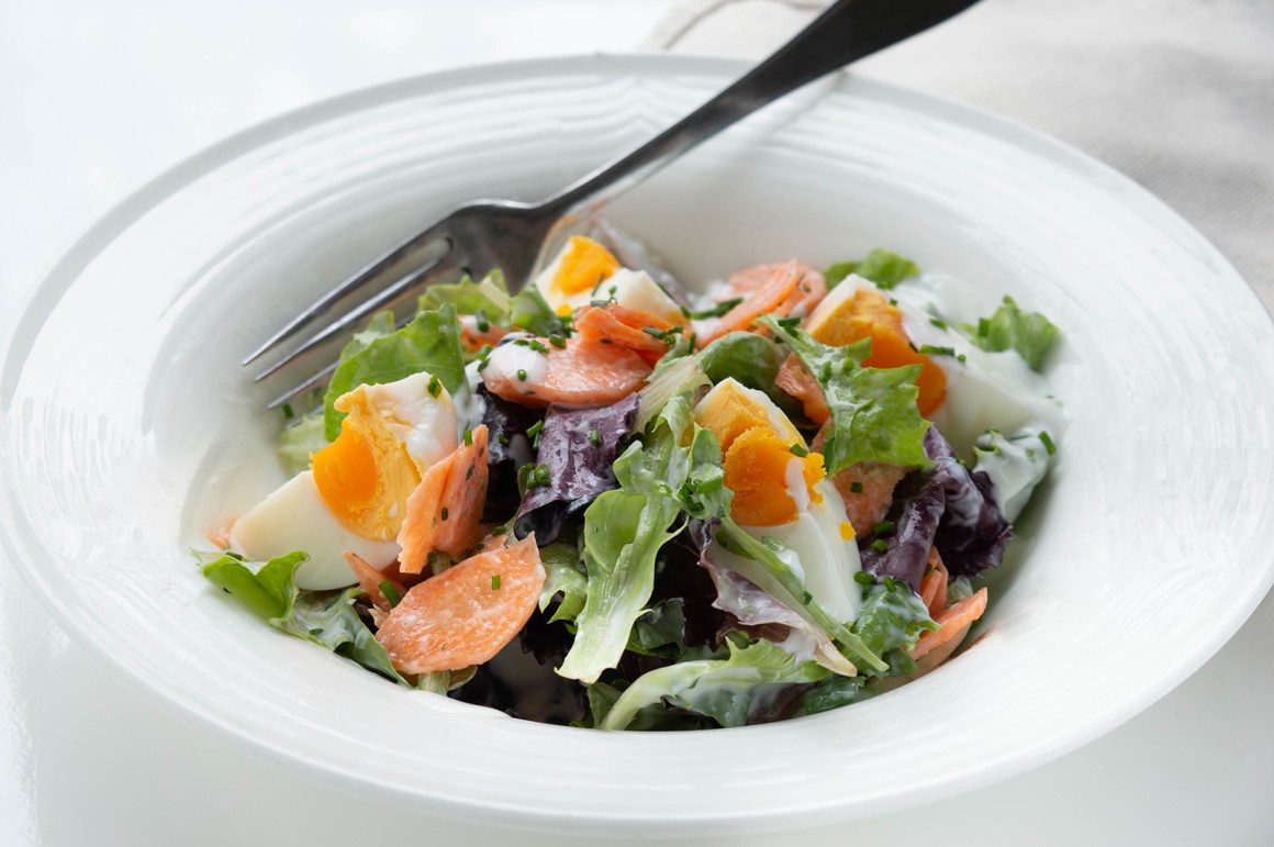 Schinken-Eier-Salat