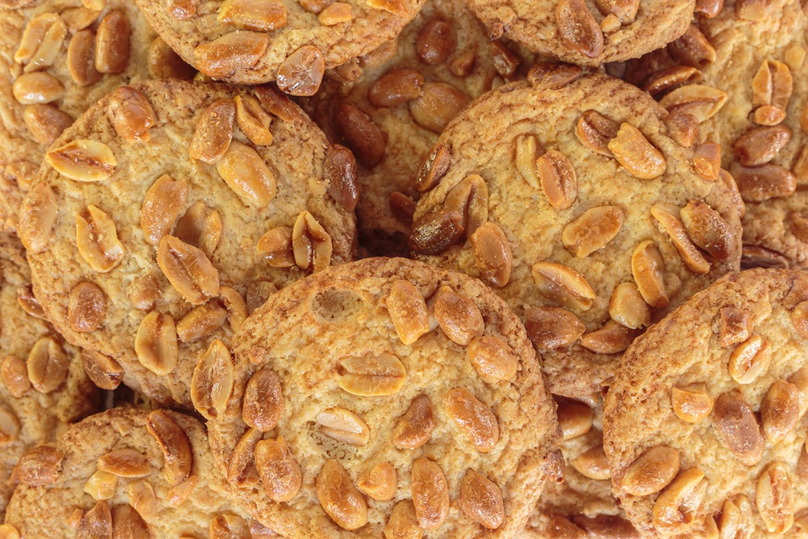 Vegane Erdnuss-Cookies - Rezept