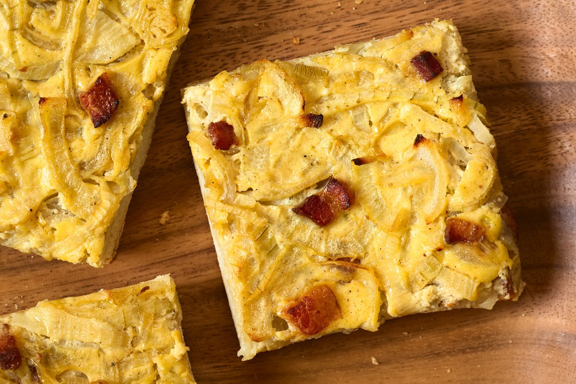 Schwäbischer Zwiebelkuchen - Rezept