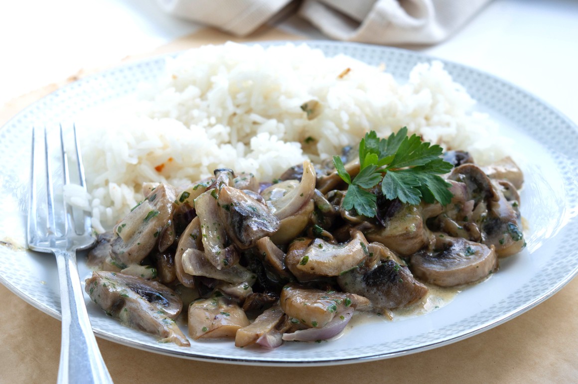 Champignonpfanne - Rezept